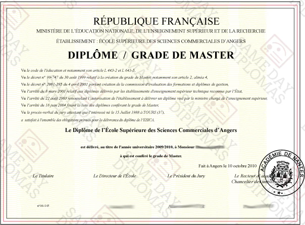  Mon diplôme en ligne